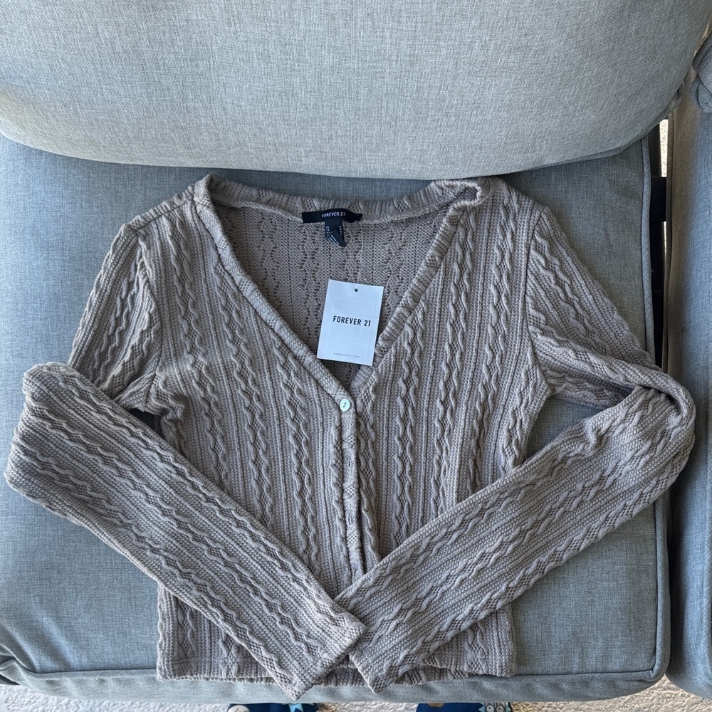Forever 21 Women's Taupe Sweater